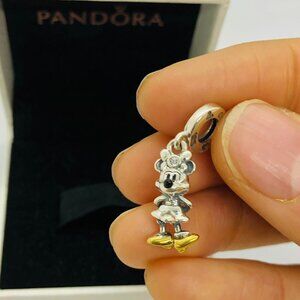 ✨🔥Pandora Disney 100th Anniversary Minnie Mouse Dangle Charm